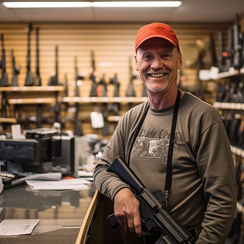 firearms store owner